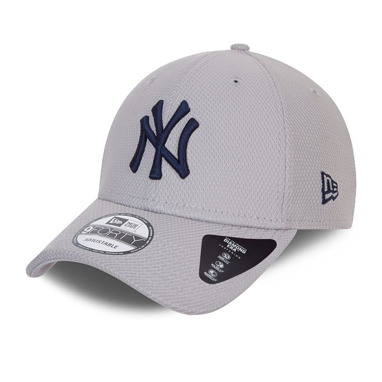 Gorras New Era 9forty Grises - New York Yankees Diamond Era 32075AKLW